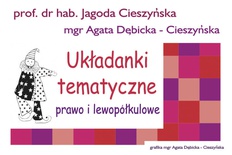 Układanki tematyczne - prawo i lewopółkulowe Układanki tematyczne - prawo i lewopółkulowe