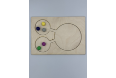 Schemat kołowy - dekompozycja liczby Schemat kołowy - dekompozycja liczby